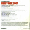 Un Automne 2007