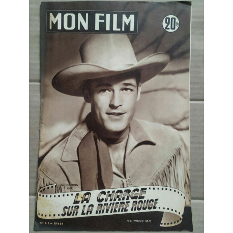 Mon Film n 410 La charge sur La rivière rouge 30 6 1954