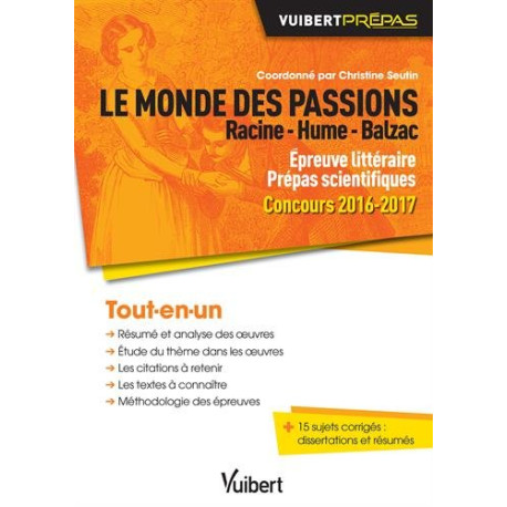 Le monde des passions - Racine - Hume - Balzac - Épreuve... Le monde des passions - Racine - Hume - Balzac - Épreuve...