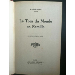 j maranze Le Tour du Monde en famille