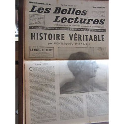 Les Belles Lectures n69 du 2 au 8 Juillet 1947 montesquieu...