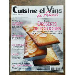 Cuisine et Vins de France Nº 88 Novembre 2002