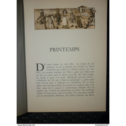 Images d'hier et pages d'aujourd'hui. Printemps par André Gide Été...