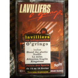 Lavilliers O gringo Cassette Audio-K7 Barclay 4-92038
