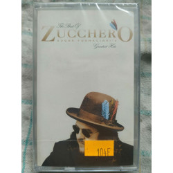 Zucchero Sugar Fornaciari's Greatest Hits Cassette Audio-K7 NEUVE...