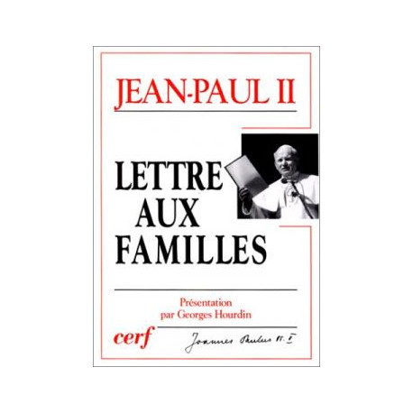 Lettre aux familles Lettre aux familles
