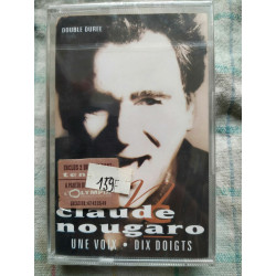 Claude Nougaro Une voix dix doigts Cassette Audio-K7 NEUVE SOUS...
