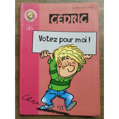 Laudec et Cauvin Cédric Voltez pour moi Bibliothéque rose