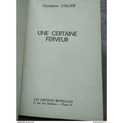 Une certaine ferveur La Collection Delphine