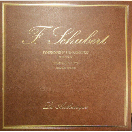 Symphonie N° 8 "inachevée" Symphonie N° 2