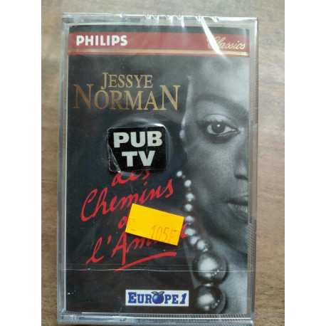 Jessye Norman Les chemins de l'amour Cassette Audio-K7 NEUVE SOUS... Jessye Norman Les chemins de l'amour Cassette Audio-K7 NEUVE SOUS...