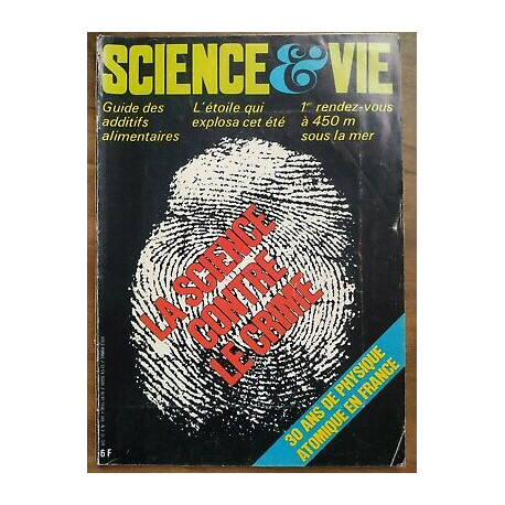 Science Vie Nº 699 déc 1975 robots La Science contre le Crime