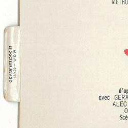 Bande Originale Du Film "Le Docteur Jivago"