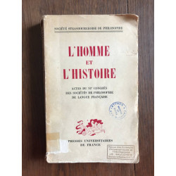 L'homme et l'histoire