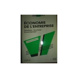 Economie de l'entreprise / fonctions structures environnement /...