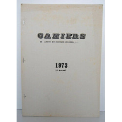 Revue Les CAHIERS de l'union des écrivains VOSGIENS année n18 à 23
