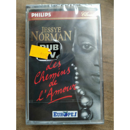 Jessye Norman Les chemins de l'amour Cassette Audio-K7 NEUVE SOUS... Jessye Norman Les chemins de l'amour Cassette Audio-K7 NEUVE SOUS...