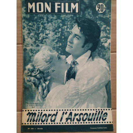 Mon Film n 504 Milord l'arsouille 18 4 1956