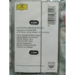mozart requiem Anna tomowa-sintow Cassette Audio-K7 NEUVE SOUS BLISTER