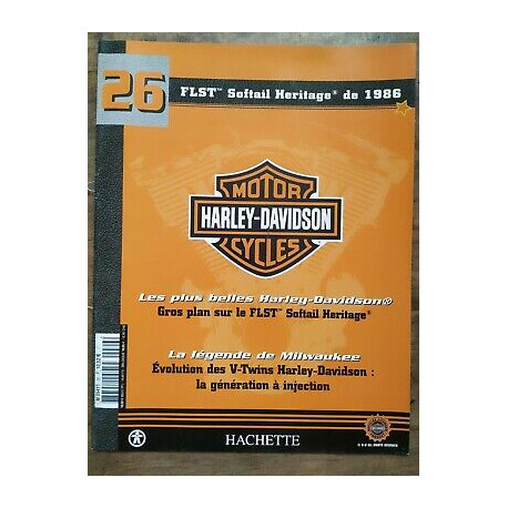 FLST Softail Heritage de 1986 harley davidson Motorcycle Nº26... FLST Softail Heritage de 1986 harley davidson Motorcycle Nº26...