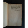 La Machine Humaine gallimard 1954 envoi de L'auteur