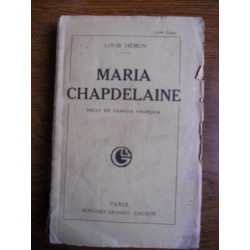 Louis hémon Maria chapdelaine
