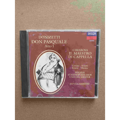 Donizetti Don Pasquale Atto I - Il maestro di cappella/ CD