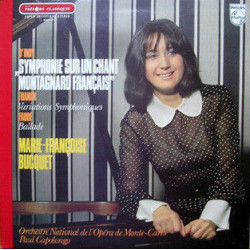 "Symphonie Sur Un Chant Montagnard Français" / Variations...