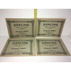 DANCING recueil de 16 danses pour orchestre Si b