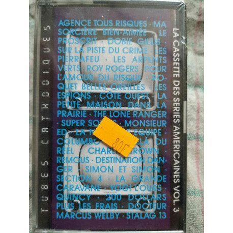 La cassette des Séries Américaines Vol 3 cassette Audio-K7 NEUVE... La cassette des Séries Américaines Vol 3 cassette Audio-K7 NEUVE...