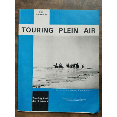 Touring Plein Air n209 Décembre 1965 Touring club de France