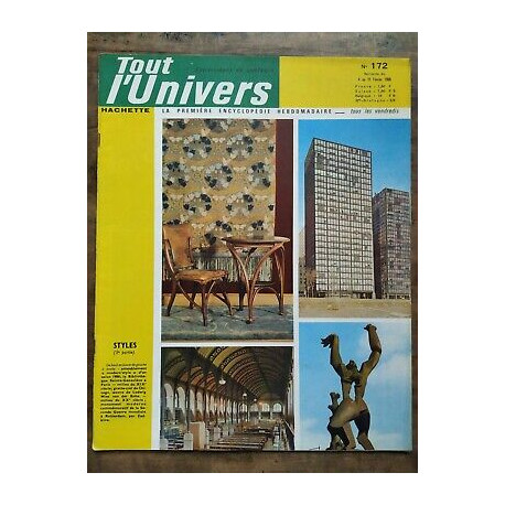 Tout l'Univers Nº 172 hachette 4 au 11 Février 1966