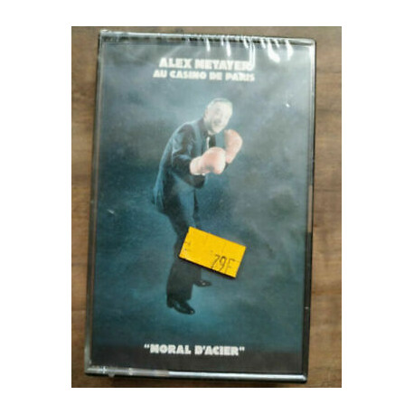 Alex Metayer au Casino de Paris Moral d'Acier Cassette Audio NEU