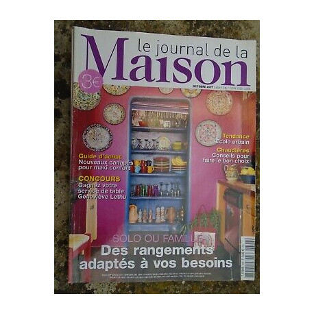 Le Journal de la maison n 406 Octobre 2007