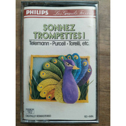Sonnez Trompettes - Telemann Purcell Cassette Audio-K7 Philips