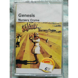 Genesis Nursery Cryme Cassette Audio K7 NEUVE SOUS BLISTER