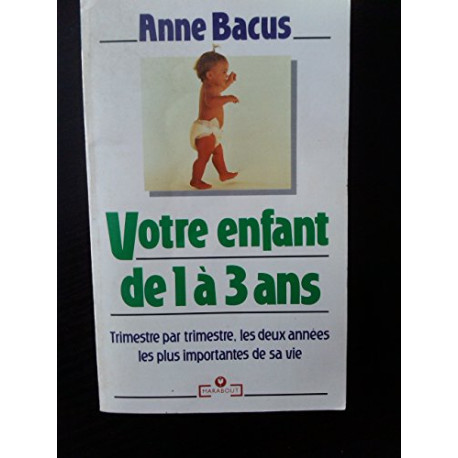 Votre enfant de 1 à 3 ans Votre enfant de 1 à 3 ans