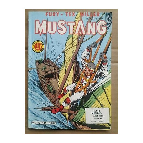 Mustang Nº 113 lug Août 1985