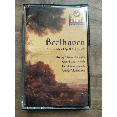 Beethoven Serenades Op 8 Op 25 - Sitkovetsky Cassette Audio-K7... Beethoven Serenades Op 8 Op 25 - Sitkovetsky Cassette Audio-K7...