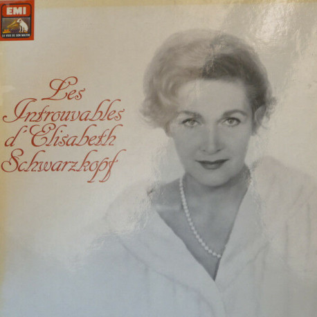 Les Introuvables D'Elisabeth Schwarzkopf