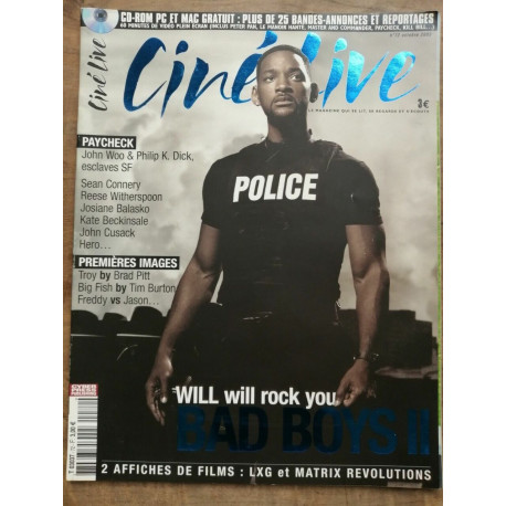 Cine Live n 72 Octobre 2003