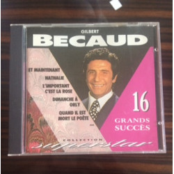 GILBERT BECAUD - 16 GRANDS SUCCES - COLLECTION SUPER STARS