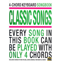 4-Chord Keyboard Songbook: Classic Songs