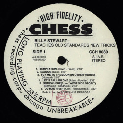 Billy Stewart Teaches Old Standards New Tricks