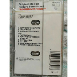 Round Midnight Original Motion Picture Soundtrack Cassette...