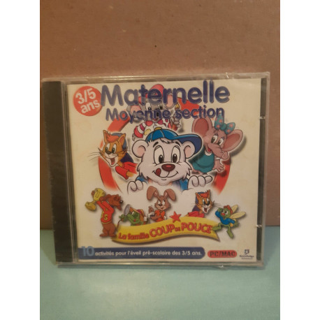 Maternelle moyenne section - La famille coup de pouce CD-ROM Neuf... Maternelle moyenne section - La famille coup de pouce CD-ROM Neuf...