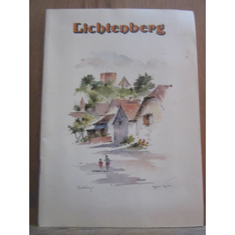 Fritz eyer lichtenberg son château Edité par le Sivom de la haute... Fritz eyer lichtenberg son château Edité par le Sivom de la haute...