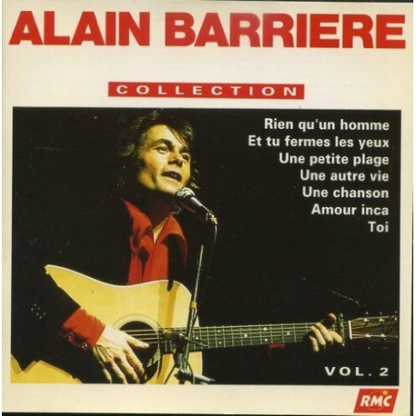 ALAIN BARRIERE - RIEN QU'UN HOMME - VOL 2 ALAIN BARRIERE - RIEN QU'UN HOMME - VOL 2