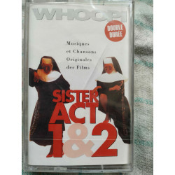 Whoopi Sister Act 1 et 2 Cassette Audio-K7 NEUVE SOUS BLISTER