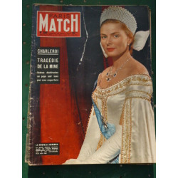 PARIS MATCH n384 du 18 août 1956 tragédie de la mine Bergman
